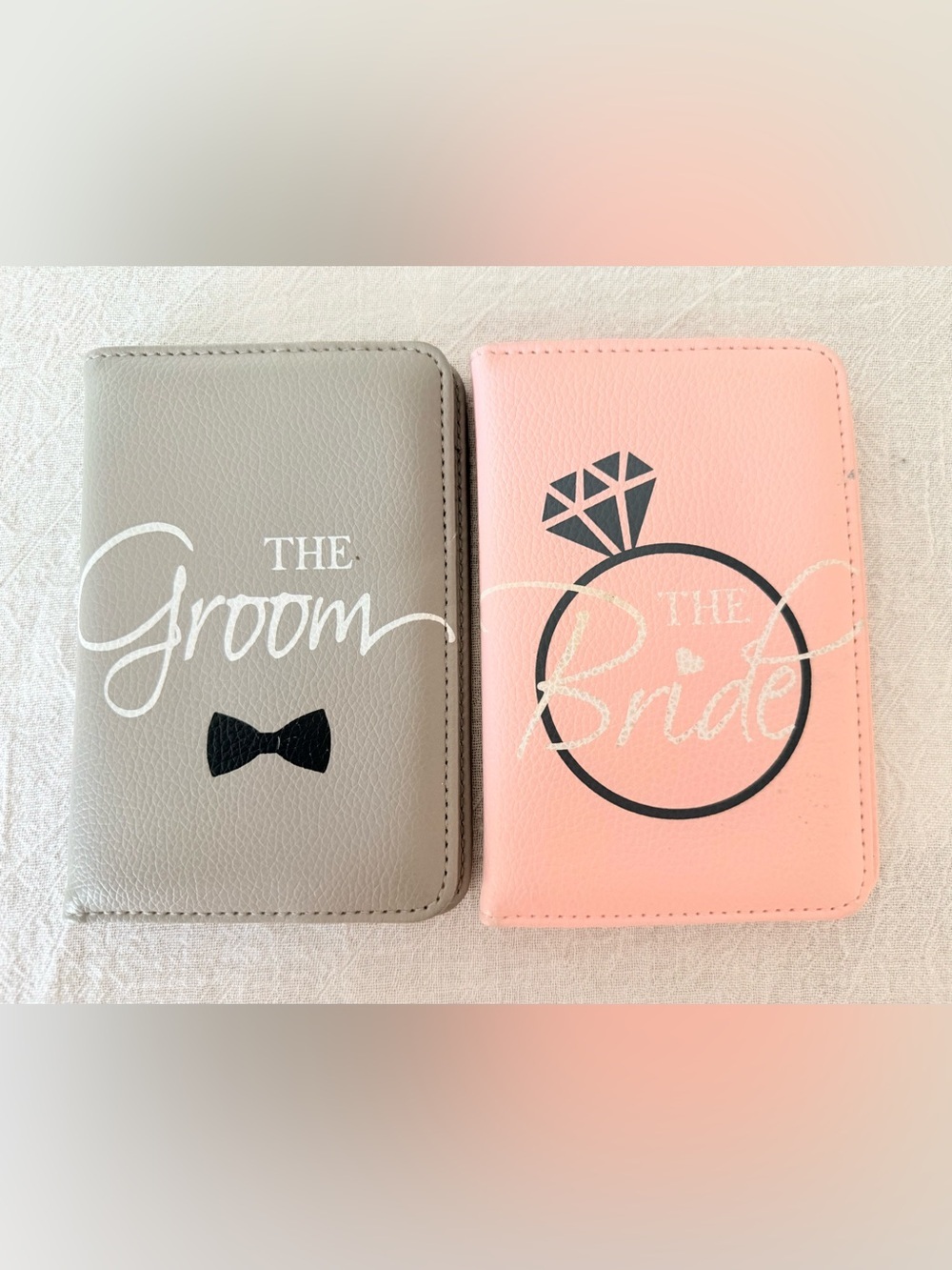 Groom & Bride Passport Holders‎